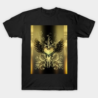 Wonderful decorative heart with wings T-Shirt